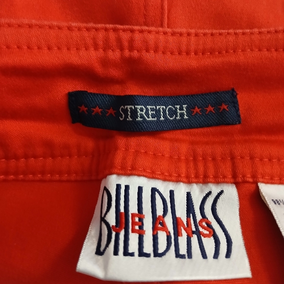 Bill Blass Womens Stretch Capris Size 10 Color Terracotta - Picture 7 of 8